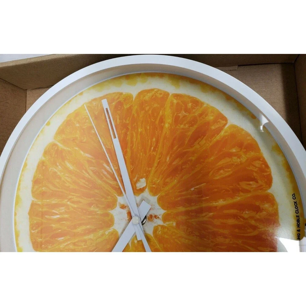 Plastic Wall Clock, approx. 11.5
